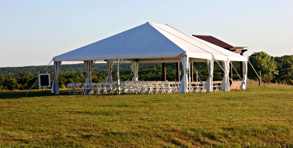 tulsa wedding venues tent