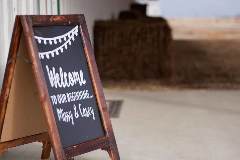 Tulsa Wedding Venues The Art of Chalkboards for Weddings