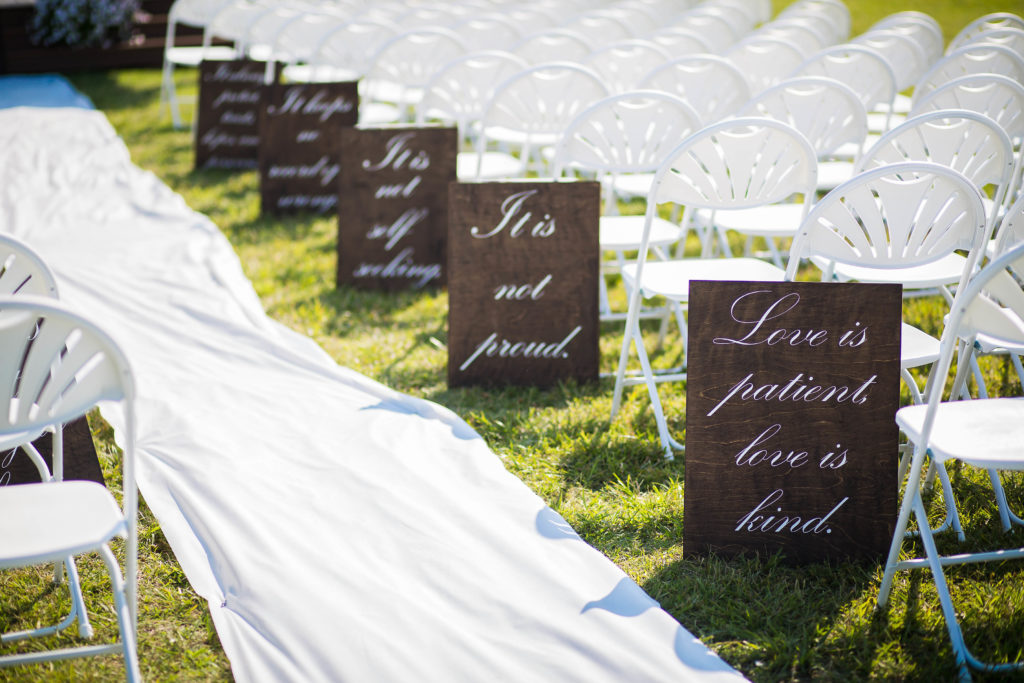 tulsa wedding venues sign